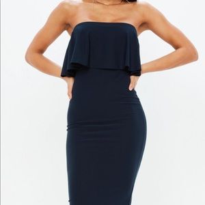 Missguided Bodycon Dress (navy) size 4 US